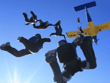 Skydive Nagambie Logo and Images