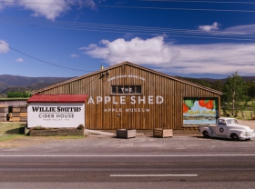 The Apple Shed Tasmania Logo and Images