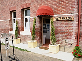 Lovett Gallery Logo and Images