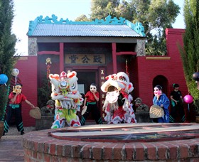 Bendigo Joss House Temple Logo and Images