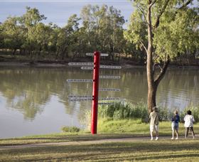 St George Riverbank Walkway Logo and Images