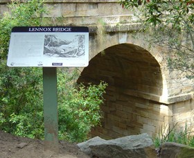 Lennox Bridge in The Blue Mountains Logo and Images