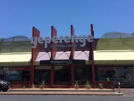 Yeperenye Shopping Centre Logo and Images