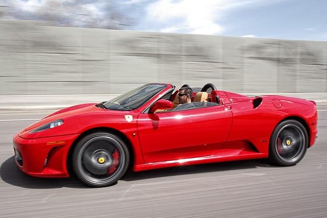 Self-Drive Ferrari Sports Car Experience from Archerfield Logo and Images