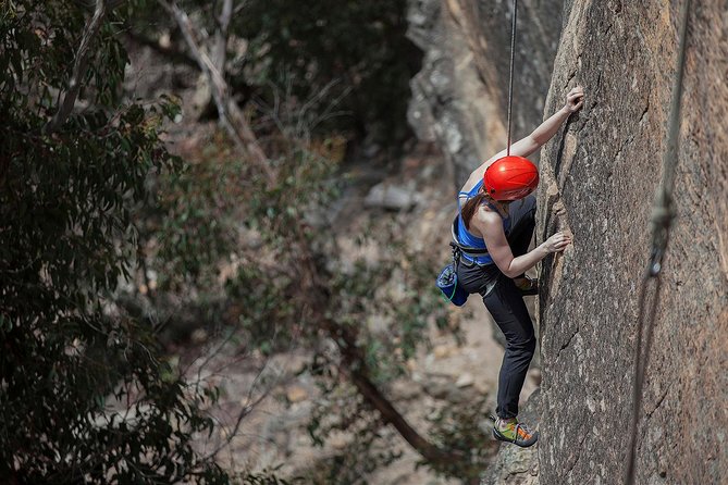 Small-Group Full-Day Rock Climbing Adventure from Katoomba Logo and Images