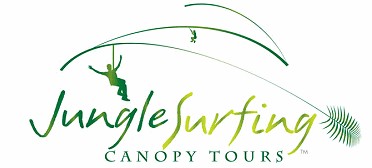 Jungle Surfing Canopy Tours and Jungle Adventures Nightwalks Logo and Images