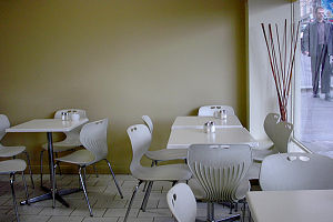 Red Lettuce Cafe Logo and Images