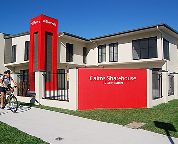 Cairns Sharehouse Logo and Images