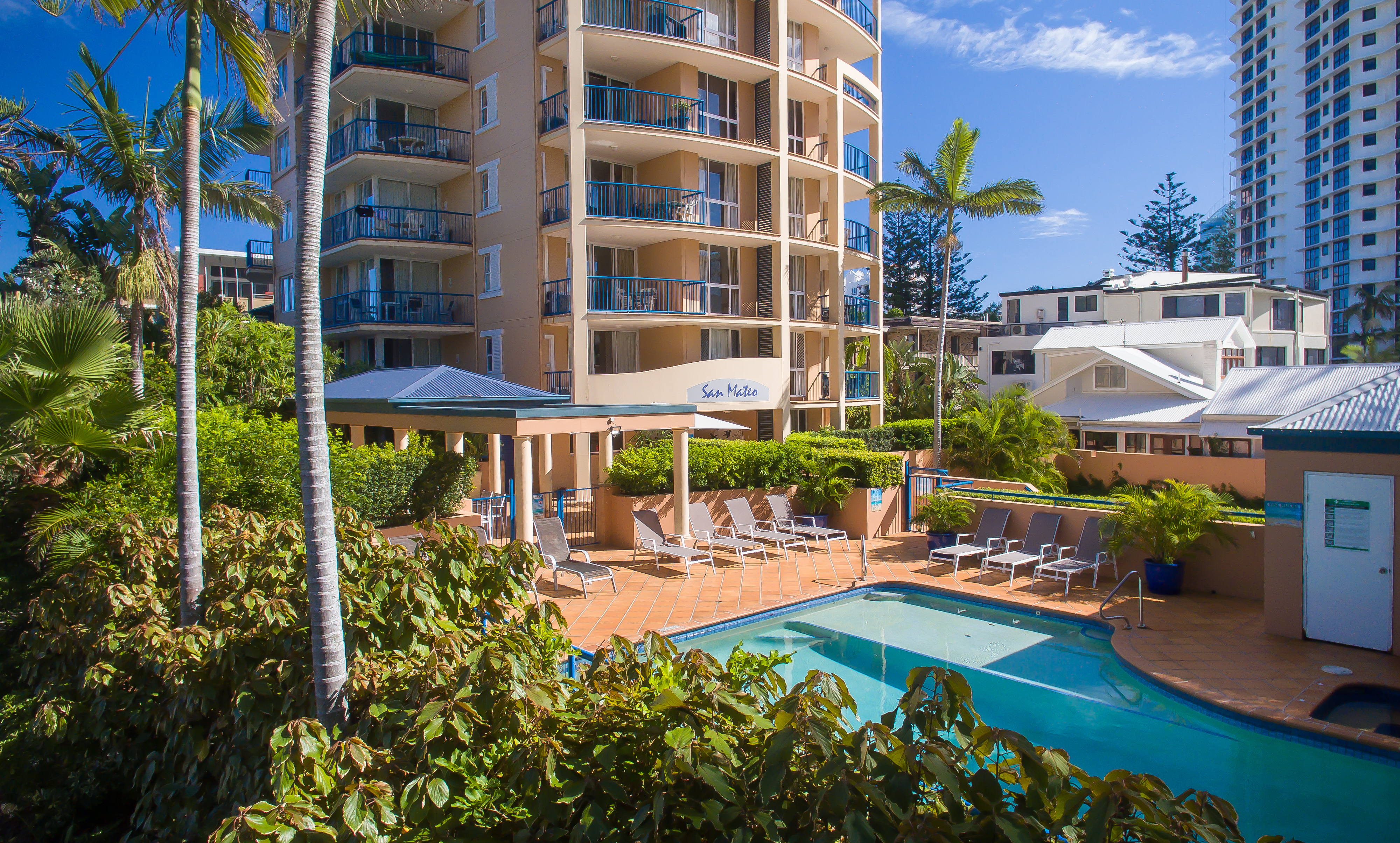 San Mateo on Broadbeach Logo and Images