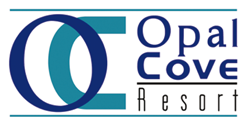 Opal Cove Resort Logo and Images