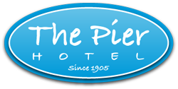 The Pier Hotel Logo and Images