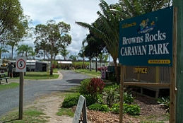 Browns Rocks Caravan Park Logo and Images