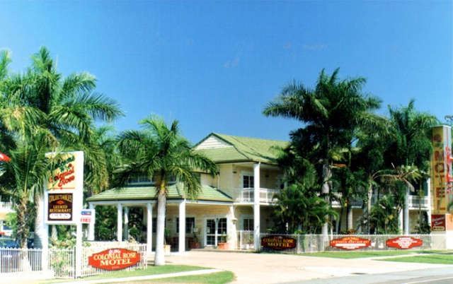 Colonial Rose Motel Logo and Images