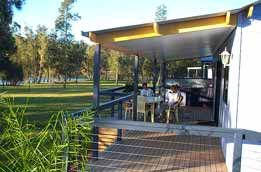 Conjola Lakeside Van Park Logo and Images