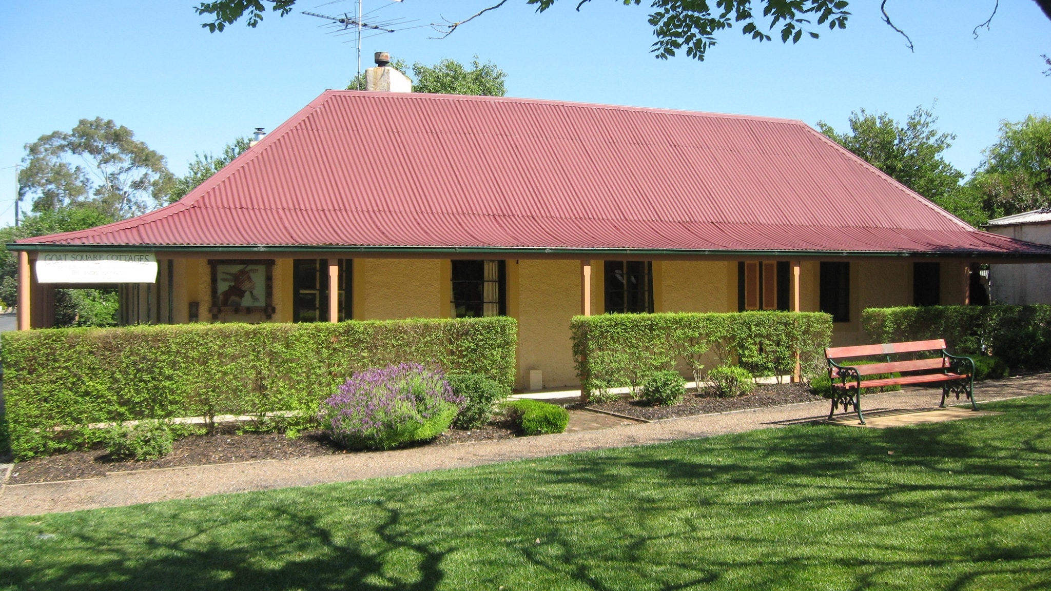 Goat Square Cottages Logo and Images