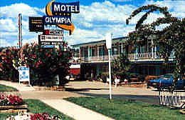 Olympia Motel Logo and Images