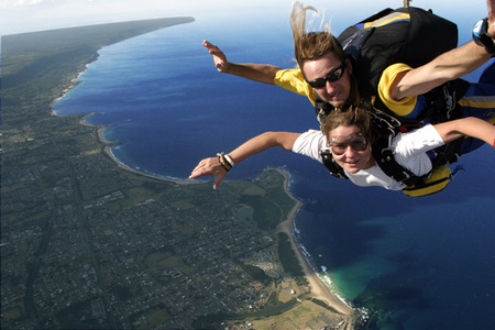 Skydive The Beach Logo and Images