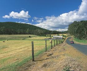 Donnybrook Balingup Scenic Drives Logo and Images