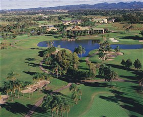 Palm Meadows Golf Course Logo and Images