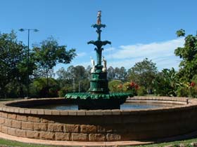 Band Rotunda and Fairy Fountain Logo and Images