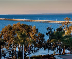 Urangan Pier Logo and Images