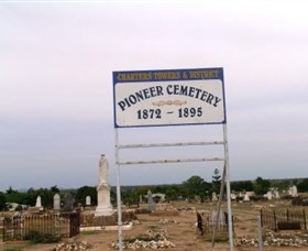 Pioneer Cemetery Logo and Images