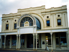 Stock Exchange Arcade and Assay Mining Museum Logo and Images