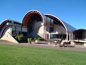 Australian Stockmans Hall of Fame and Outback Heritage Centre Logo and Images