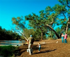 Charleville - Dillalah Warrego River Fishing Spot Logo and Images