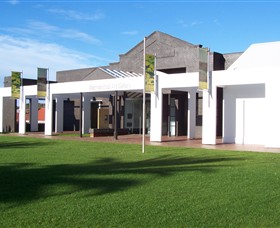 Warrnambool Art Gallery Logo and Images