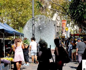 Kings Cross Organic Markets Logo and Images