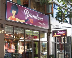 Grandma Takes a Trip Logo and Images