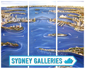 Sydney Galleries Logo and Images