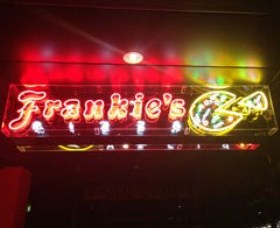 Frankie's Pizza Logo and Images
