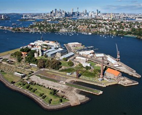 Cockatoo Island Logo and Images
