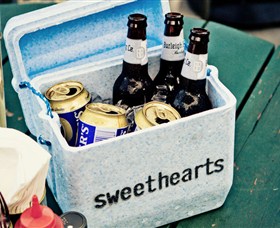 Sweetheart's Rooftop Barbecue Logo and Images