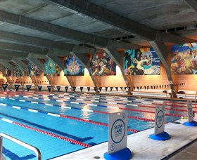Cook and Phillip Aquatic and Fitness Centre Logo and Images