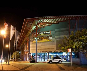 WIN Entertainment Centre Logo and Images