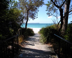 Greenfields Beach Logo and Images