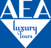 AEA Luxury Tours Logo and Images