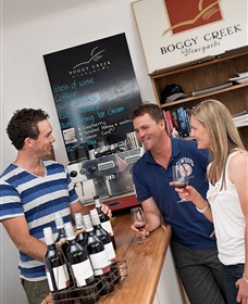 Boggy Creek Vineyards Logo and Images