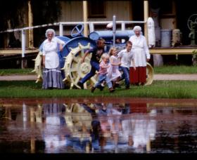 Inverell Pioneer Village Logo and Images
