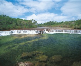 Jardine River National Park and Heathlands Resources Reserve Logo and Images