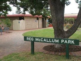 Reg McCallum Park Logo and Images