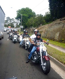 Hell Riders Motorcycle Tours Australia Logo and Images