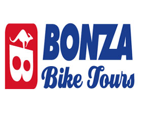 Bonza Bike Tours Logo and Images