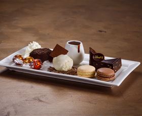 Lindt Chocolate CafÃ© Cockle Bay Logo and Images