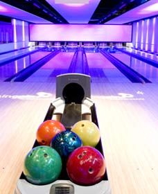 Kingpin Bowling Lounge Logo and Images