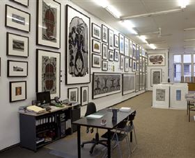 The Australian Art Print Network Logo and Images