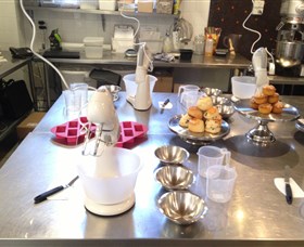 Baking Classes at The Sconery Logo and Images